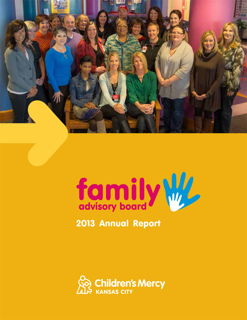 Childrens Mercy Kansas City Annual Report cover