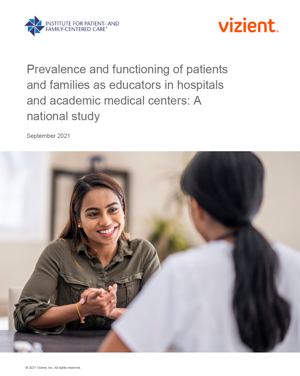 Prevalence and Functioning of Patients and Families as Educators in Hospitals and Academic Medical Centers: A National Study