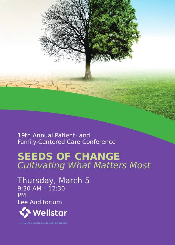 Cover of 19th Annual PFCC Conference brochure