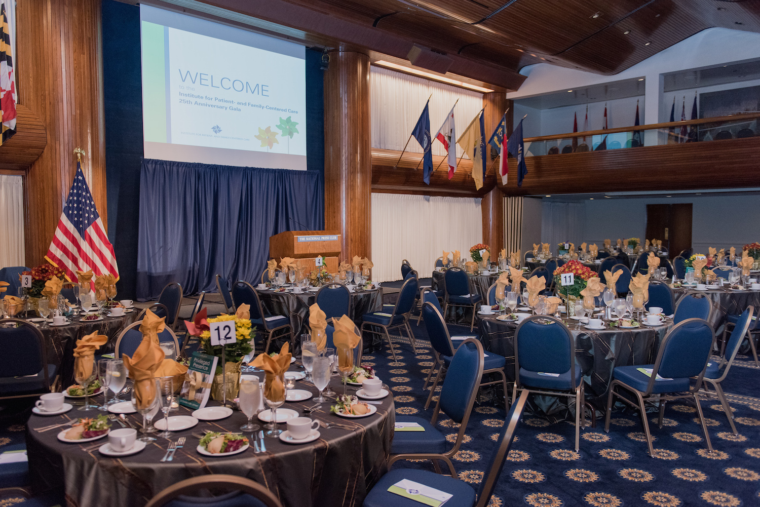 Ballroom at the Press Club