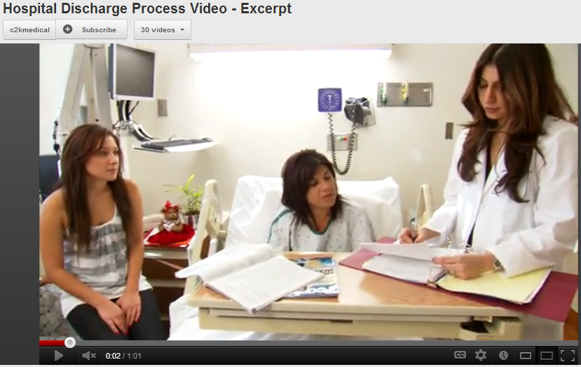 Hospital Discharge Process Video - Excerpt
