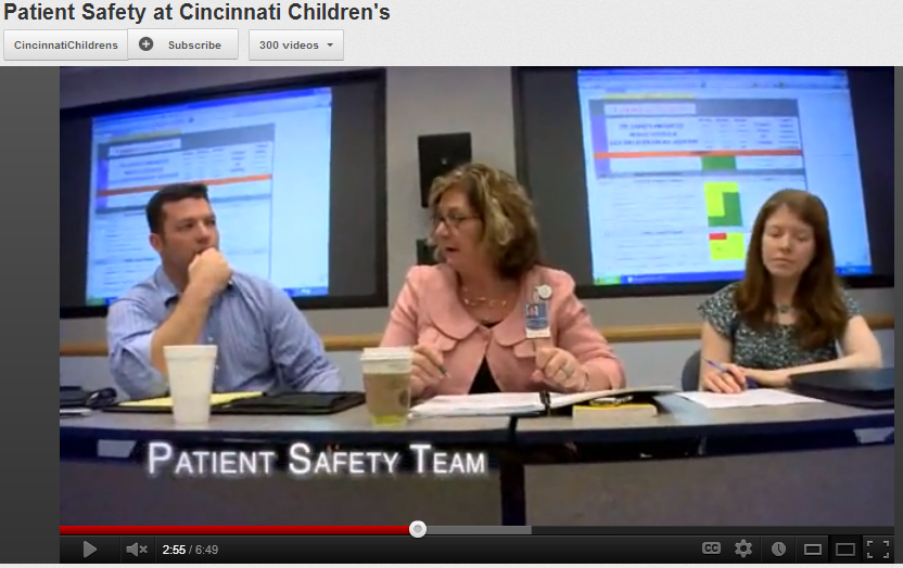 Patient Safety at Cincinnati Children's